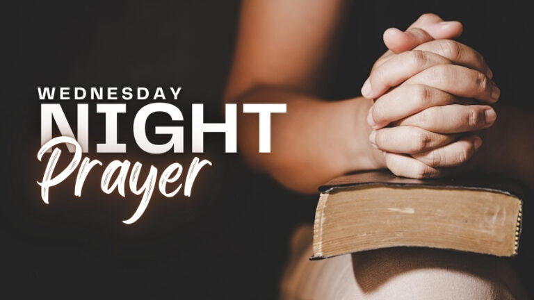 Wednesday Prayer meeting